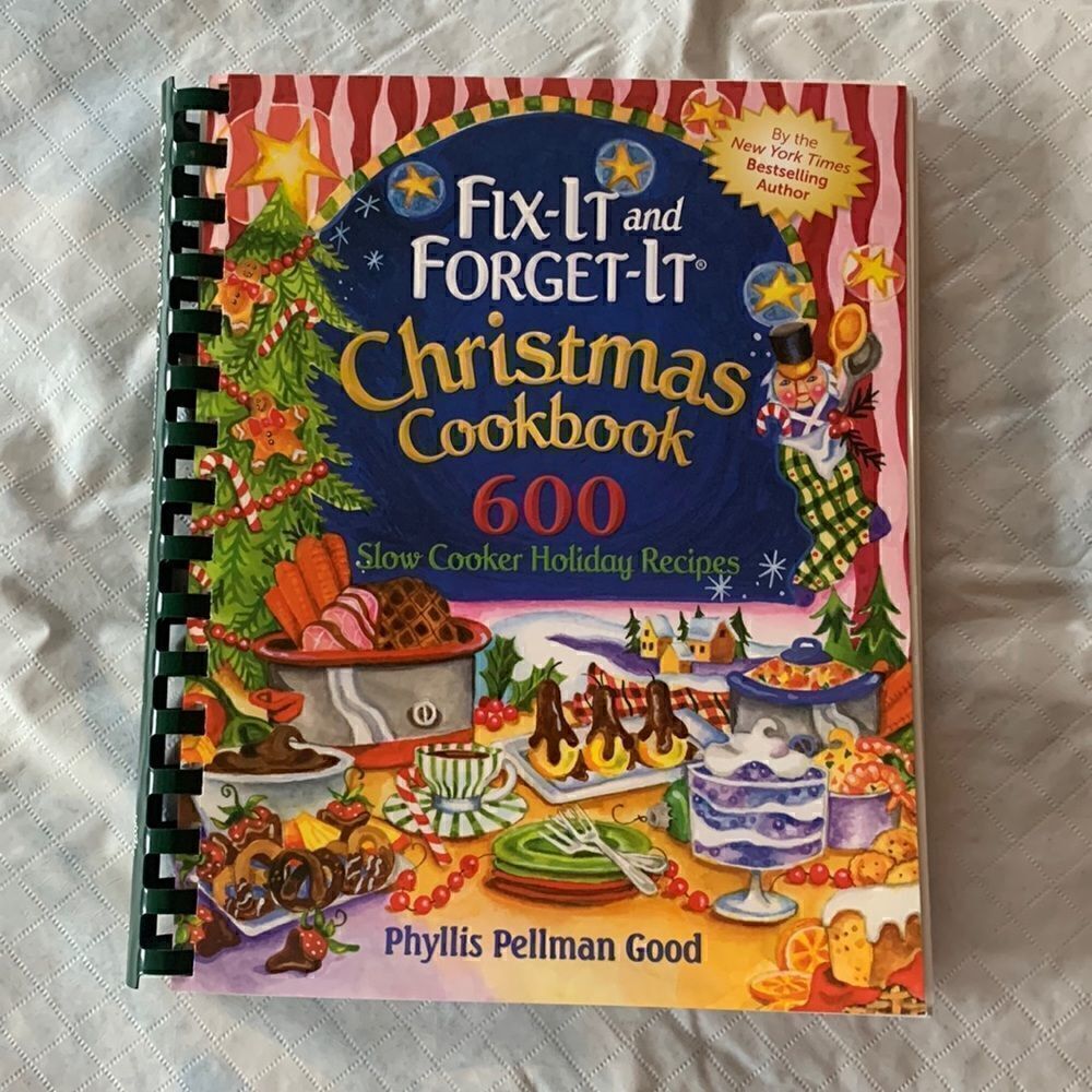 Cookbook Paperback Christmas Slow Cooker Phyllis Good